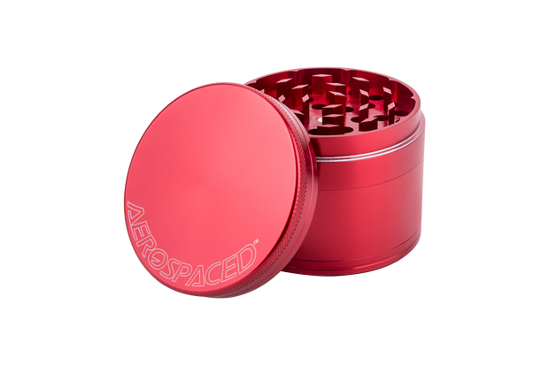 Aerospaced by Higher Standards - 4 Piece Grinder - 2.5" - Headshop.com