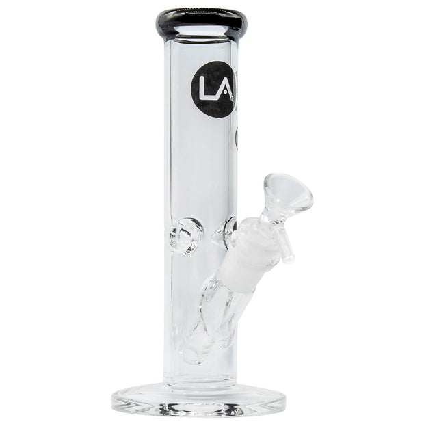 LA Pipes Straight Shooter Bong - Multiple Colors - 8" - Headshop.com