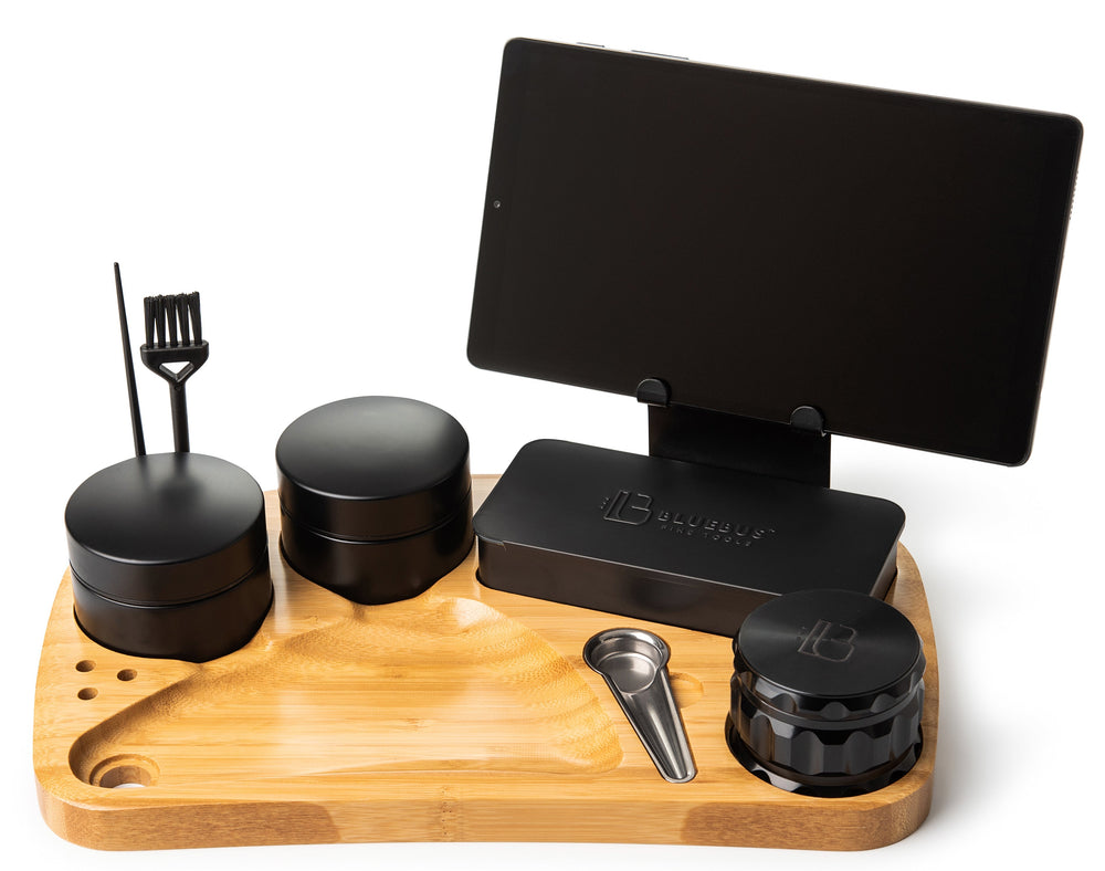 BLAZE Wooden Rolling Tray - Headshop.com