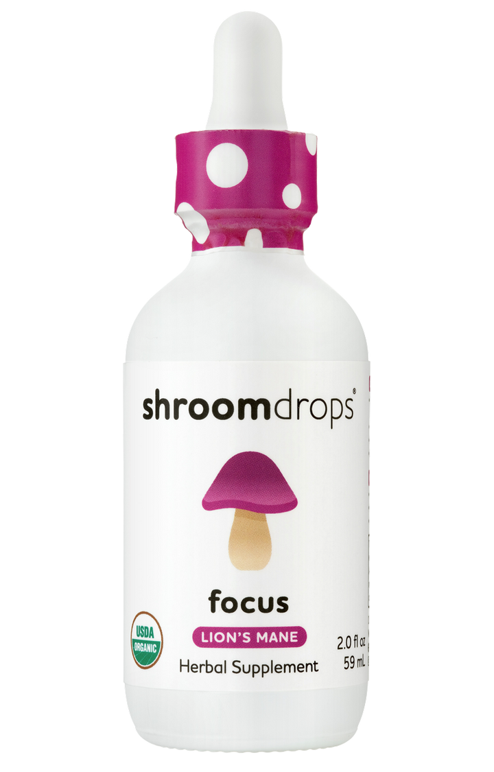 Organic Lion's Mane Tincture (Focus) Shroom drops - Headshop.com