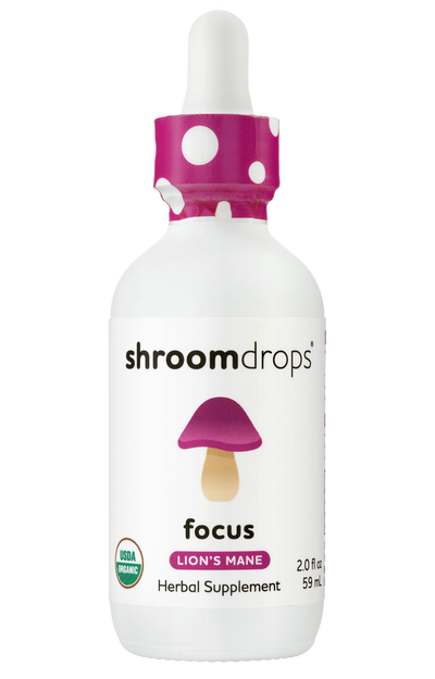 Organic Lion's Mane Tincture (Focus) Shroom drops - Headshop.com