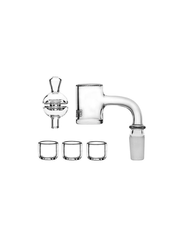 GRAV® 14mm 45deg Seamless Quartz Banger Kit GRAV® 14mm 45deg Seamless Quartz Banger Kit