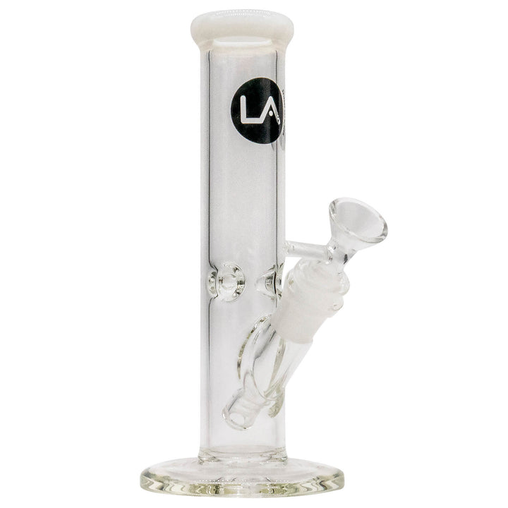LA Pipes Straight Shooter Bong - Multiple Colors - 8" - Headshop.com