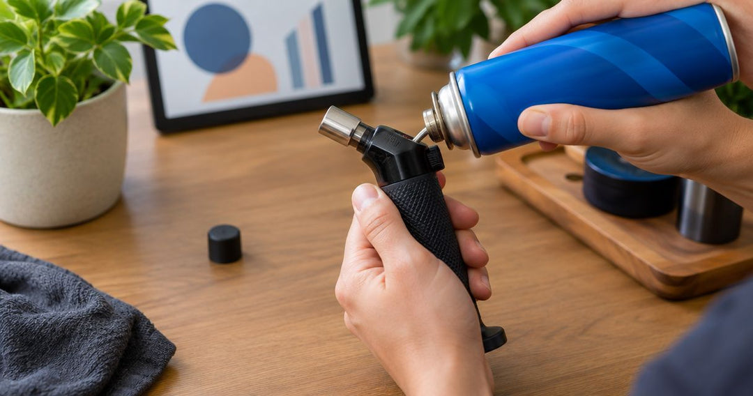 Can you refill a torch lighter with regular butane?