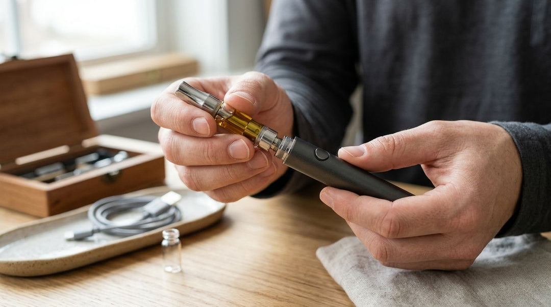 How to connect a 510 thread battery to a vape cartridge