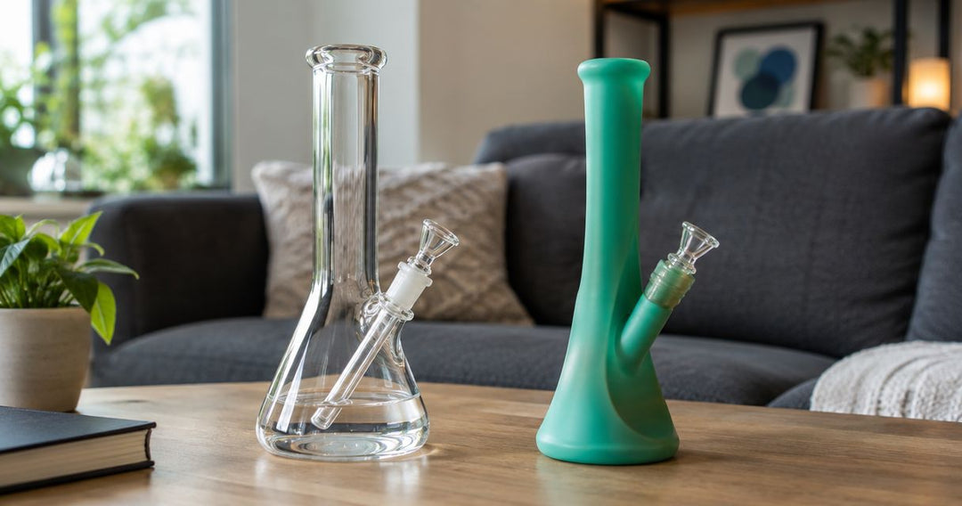 Is silicone or glass better for a daily-use bong?