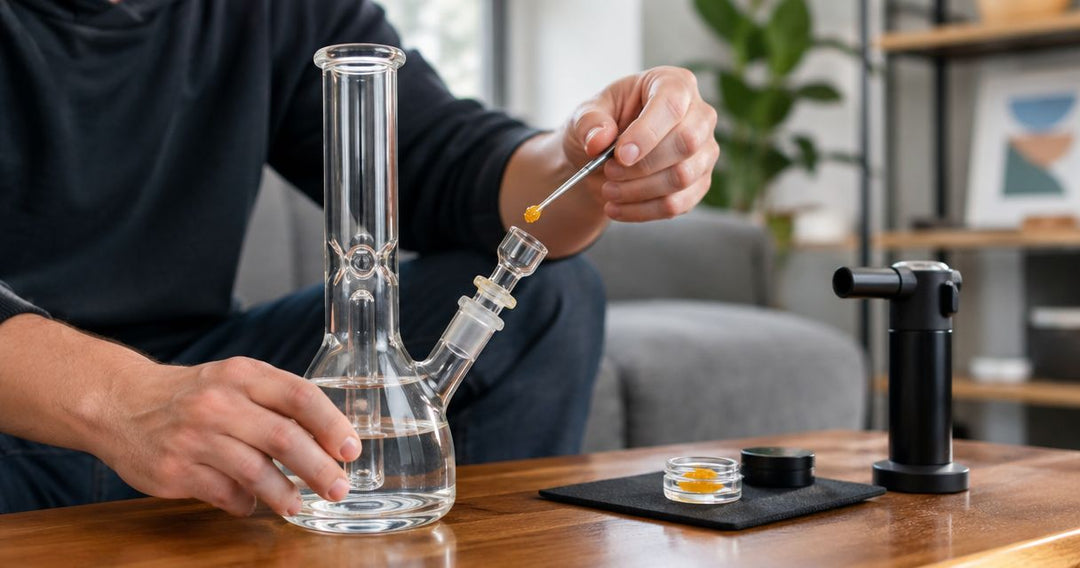 Can you dab wax in a regular bong?