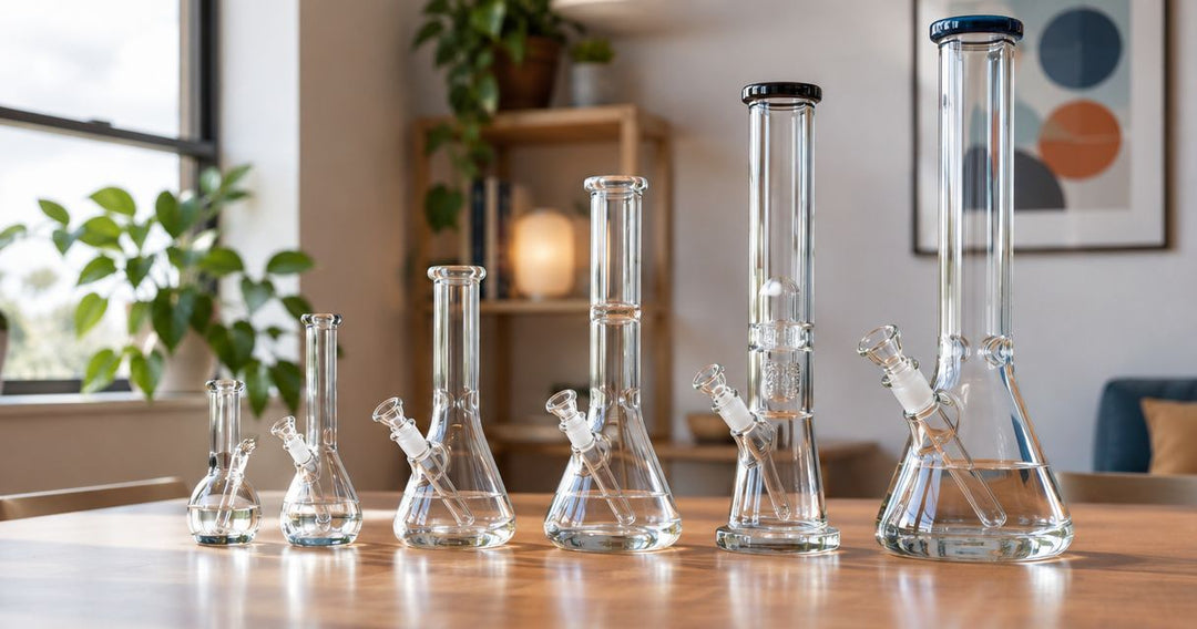 Bong prices by size: benchmarks for mini to beaker 2026