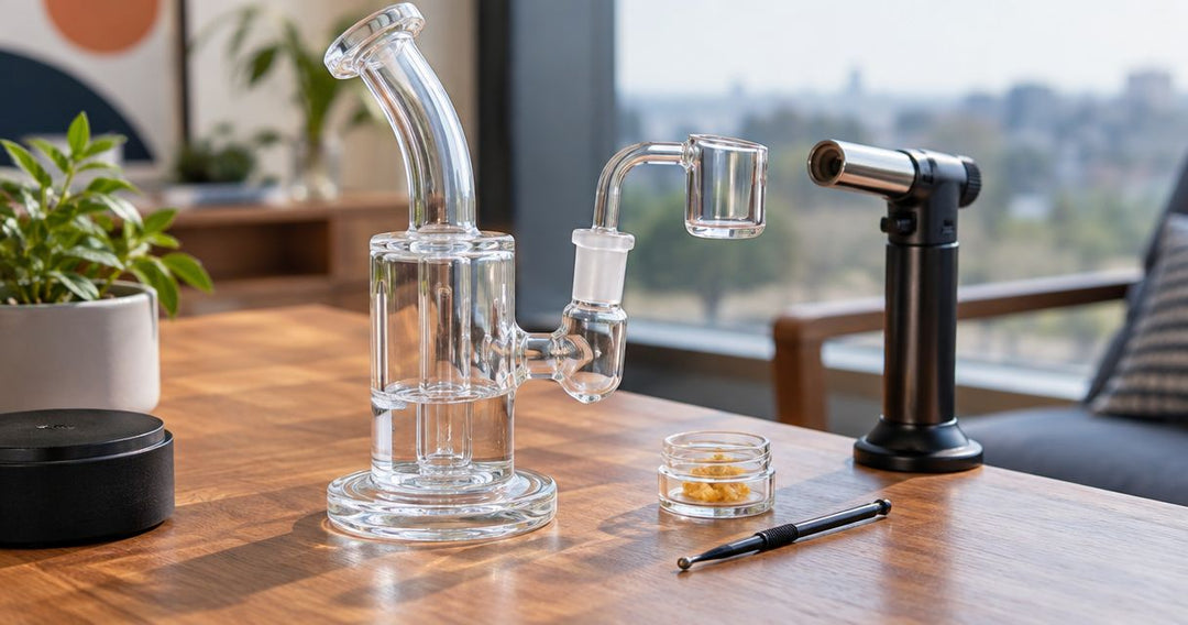 How long does it take to season a new dab rig banger?
