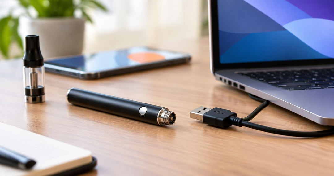 How to charge a 510 thread vape battery with any USB charger