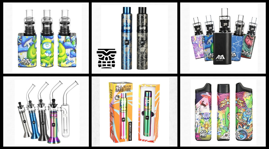 Get Lit with Pulsar Vaporizers: APX, DL & Barb Fire Now Available at Headshop