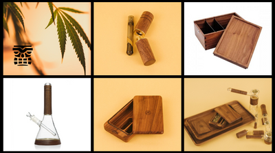 Marley Natural’s Sustainable Smoking Accessories Made From Walnut