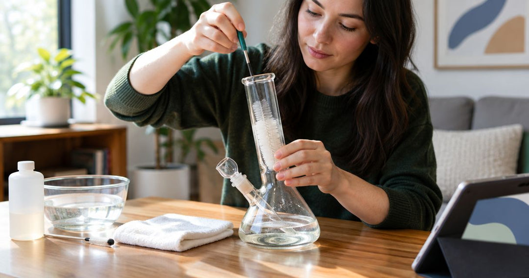 How long does it take to clean a bong properly?