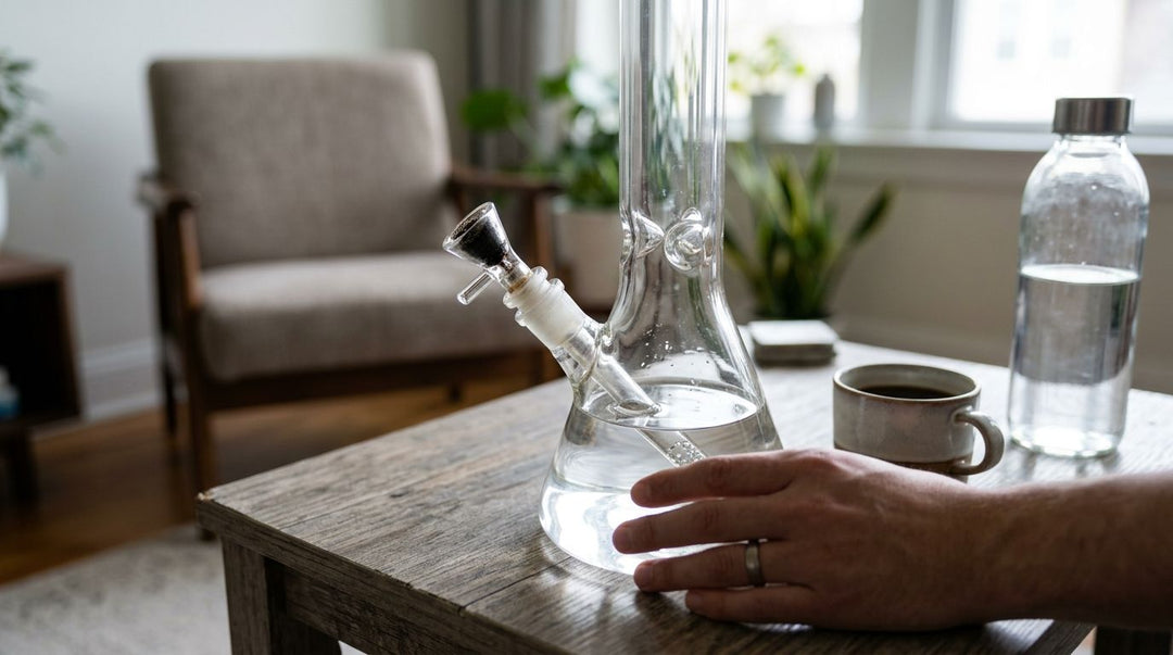 Can you use tap water in a bong?