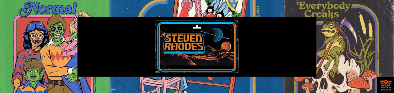 Steven Rhodes Dark Nostalgic Art Stickers, Magnets & More | Headshop ...