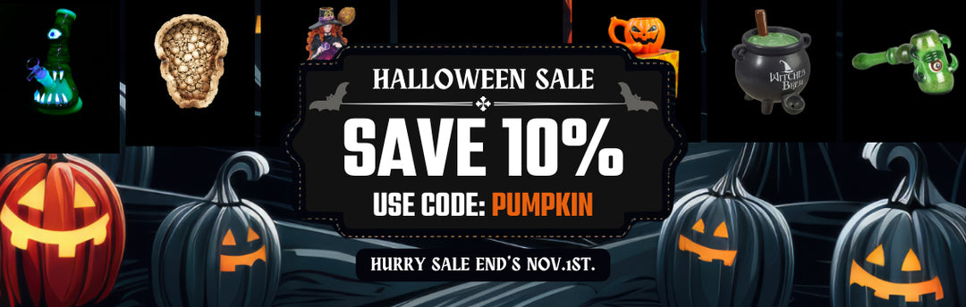Halloween Bongs, Smoking Pipes, Dab Rigs & More