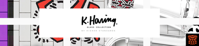 K.Haring Glass Collection