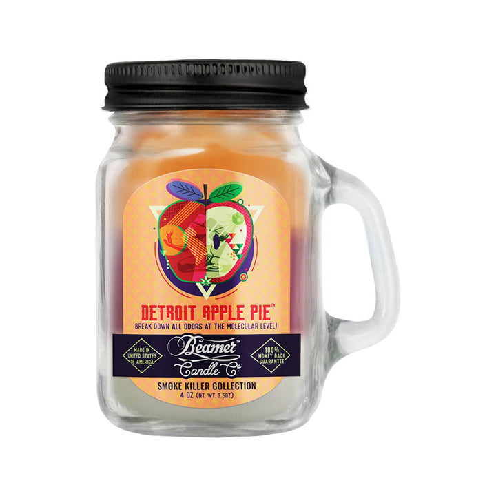 Beamer Candle Co. Mason Jar Candle | Detroit Apple Pie - Headshop.com