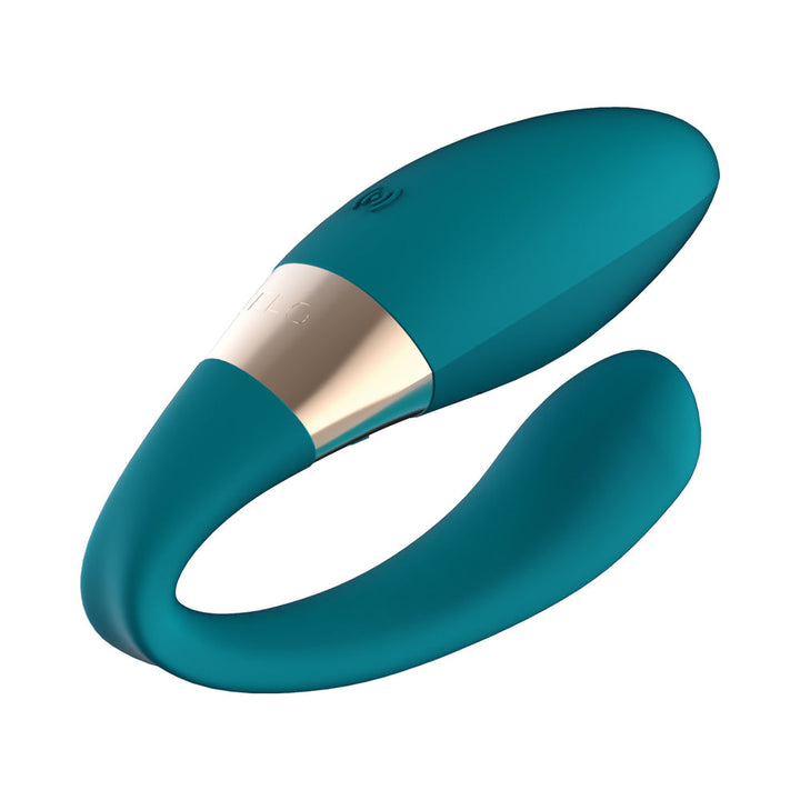 LELO TIANI DUO Rechargeable Dual Stimulation Couples Vibrator With Remote Ocean Blue - Headshop.com