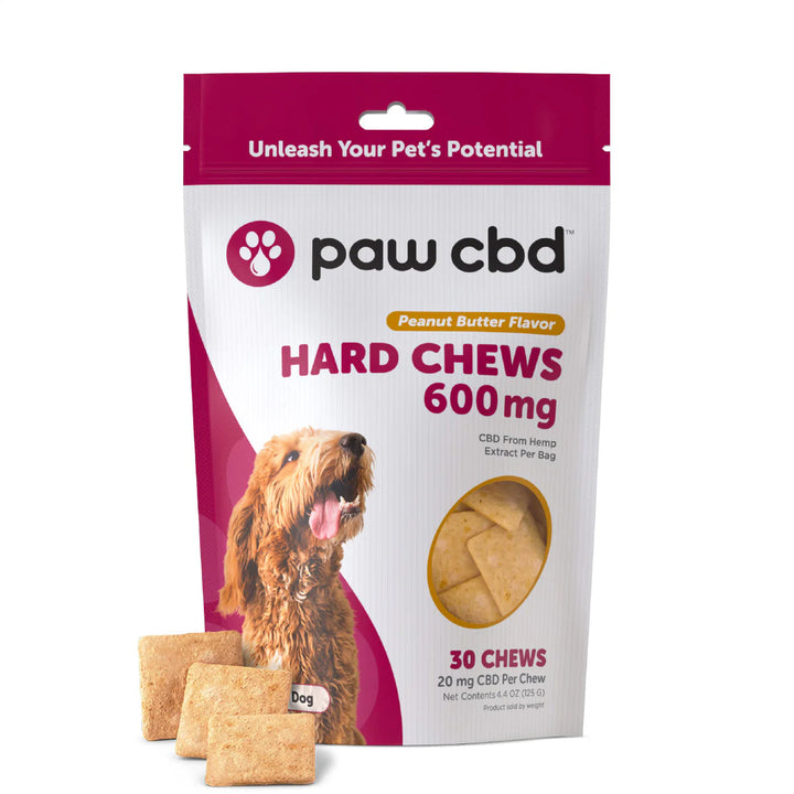 CBD Dog Treats Peanut Butter for Canine Happiness - (300MG - 600MG) - Headshop.com