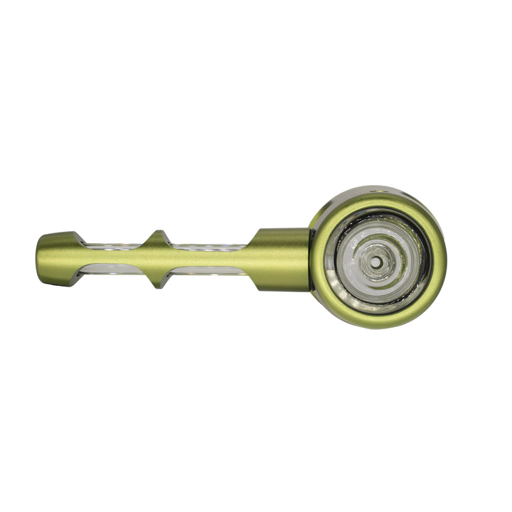 ONGROK Portable Glass Aluminum Bubbler Pipe - Headshop.com