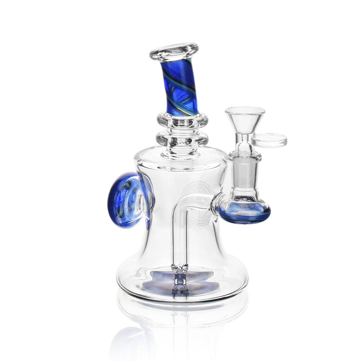 High Society | Astara Premium Wig Wag Concentrate Rig (Blue) - Headshop.com