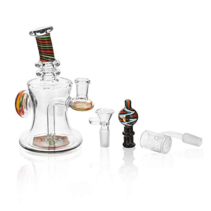High Society | Astara Premium Wig Wag Concentrate Rig (Miami) - Headshop.com