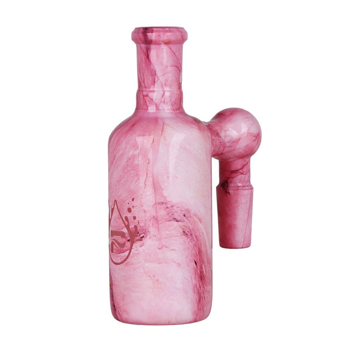 Pulsar Marbled Glass Ash Catcher - 4.25" / 14mm / Colors Vary