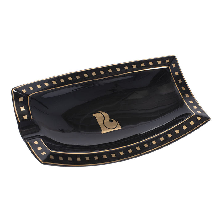 Lucienne Curved Rectangle Ceramic Cigar Ashtray | 8.75" x 5" - Headshop.com