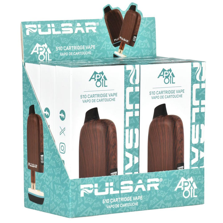 Pulsar APX Oil 510 Vaporizer | Design Series | 1000mAh | 6pc Display - Headshop.com