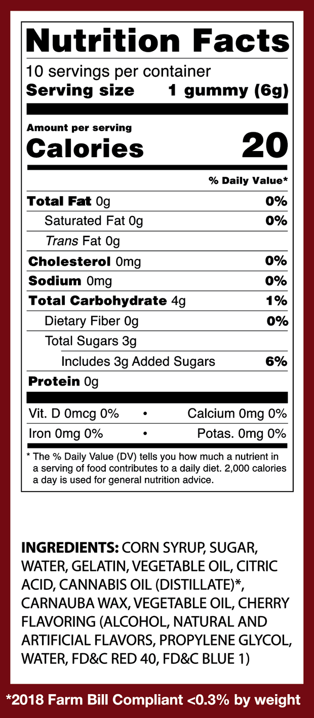 HHC Gummies - 20MG (10pc)