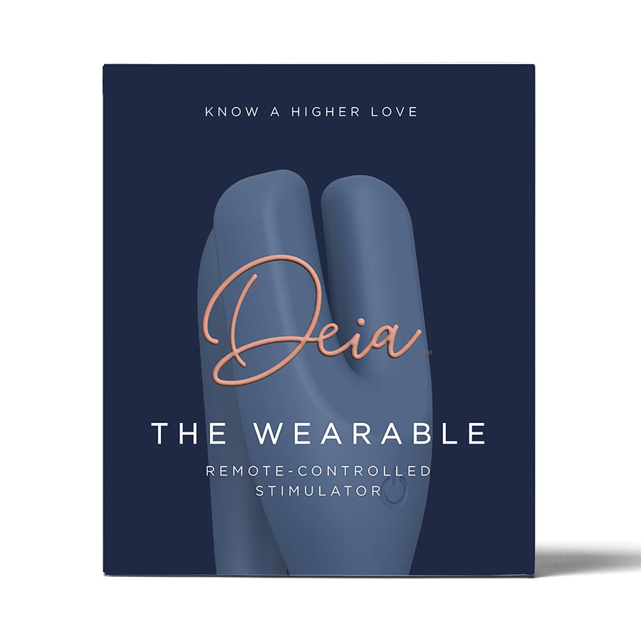 Deia The Wearable Remote-Controlled Stimulator Silicone Blue - Headshop.com