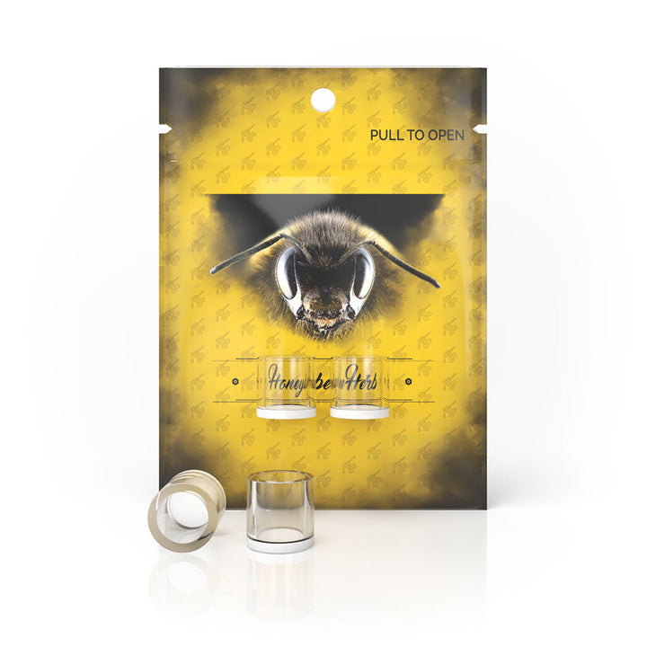 Honeybee Herb Honey and Milk Quartz Cups - Headshop.com