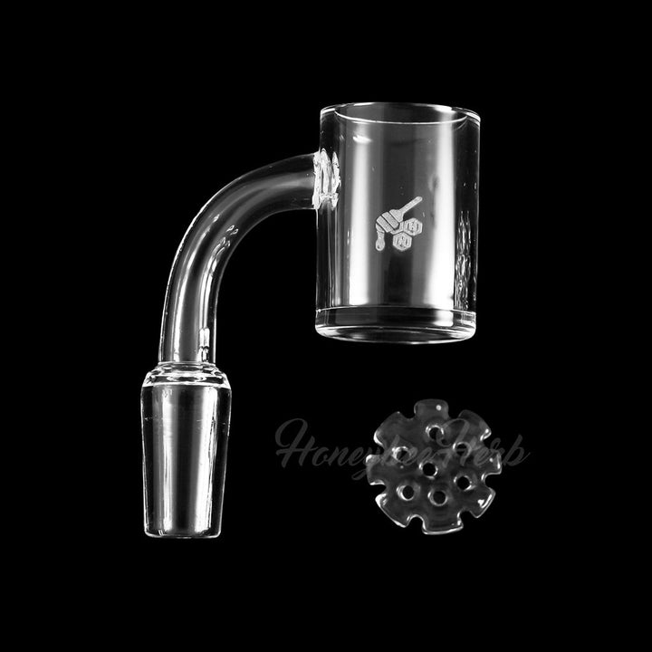 HONEY DISC QUARTZ BANGER - 90° DEGREE | YL - Headshop.com