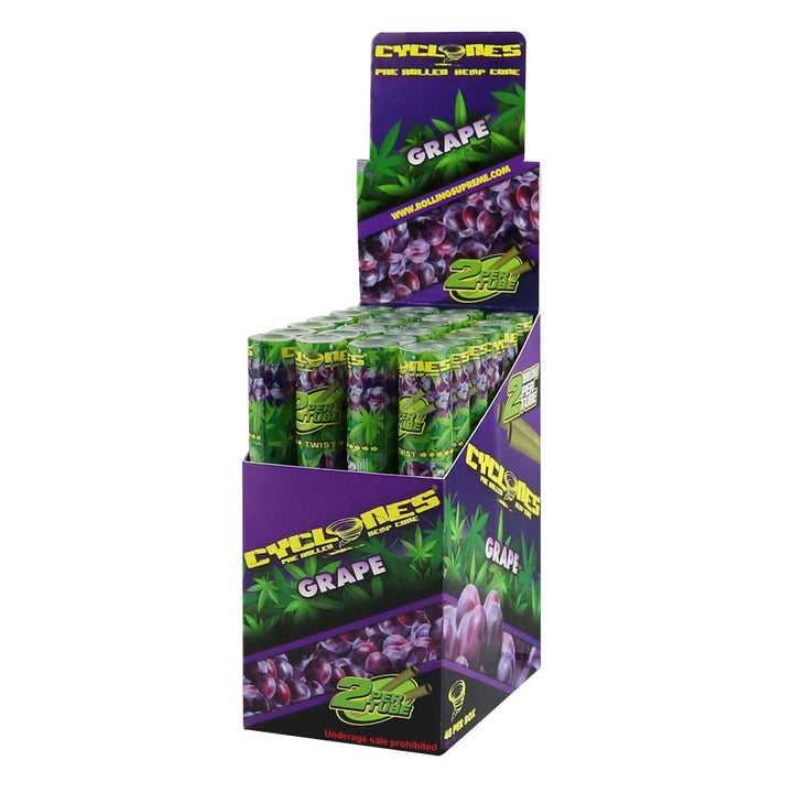Cyclones Hemp Cones - Headshop.com