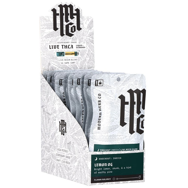 Modern Herb Co Liquid Diamonds THCA Cartridge - 1g 12ct - Headshop.com
