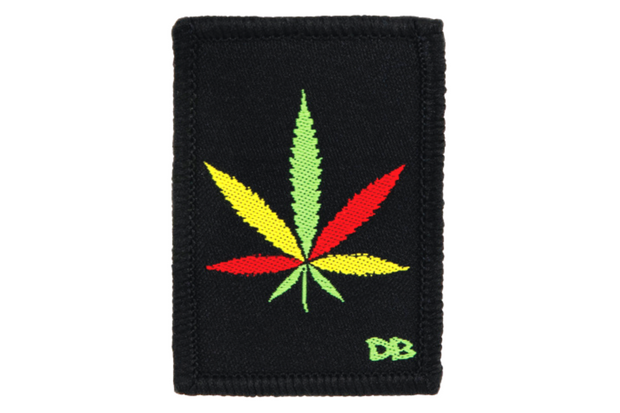 Rasta MJ Leaf Patch - Headshop.com
