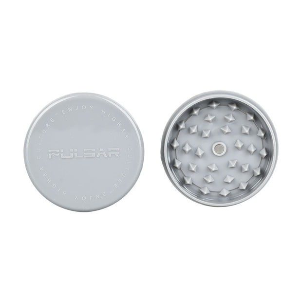 Pulsar Acrylic Grinder - 3pc / 2.25" / Assorted Colors 12PC DISPLAY - Headshop.com