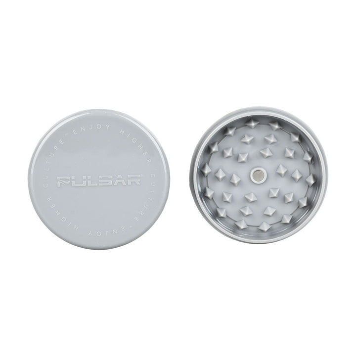 Pulsar Acrylic Grinder - 3pc / 2.25" / Assorted Colors 12PC DISPLAY - Headshop.com