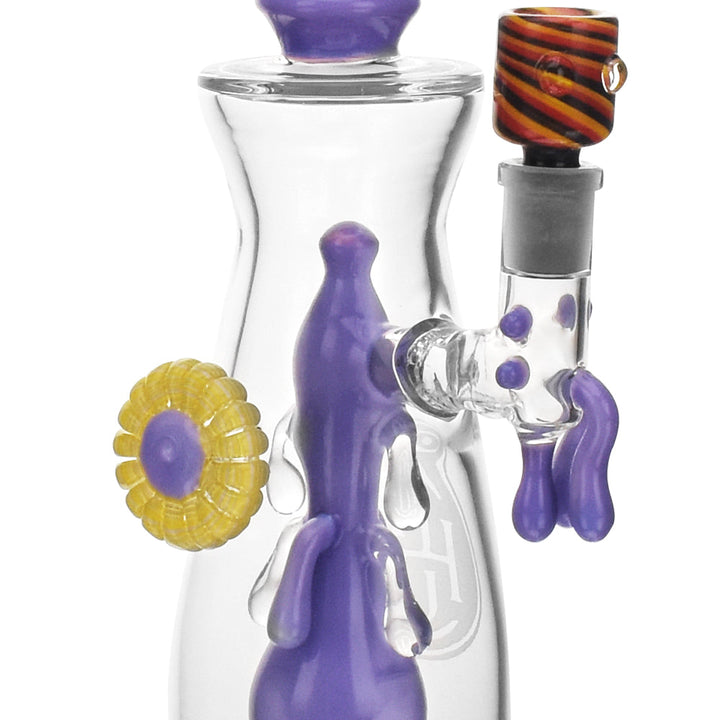 High Society | Jupiter Premium Wig Wag Waterpipe (Slime Purple) - Headshop.com