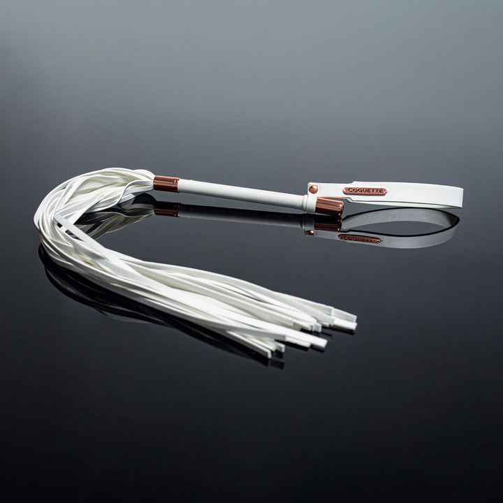 Coquette Pleasure Collection Whip White - Headshop.com