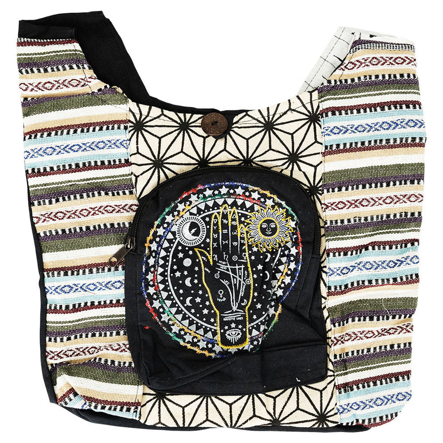 ThreadHeads Geometric Astrology Hand Sling Bag - 15"x15" - Headshop.com