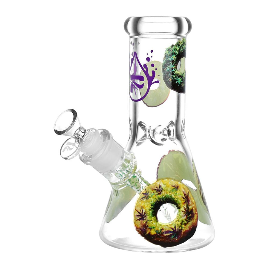 Pulsar Forbidden Donuts Design Series Glass Beaker Water Pipe - 7.75" / 14mm F - Headshop.com
