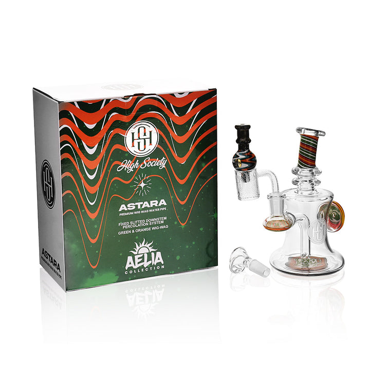 High Society | Astara Premium Wig Wag Concentrate Rig (Miami) - Headshop.com