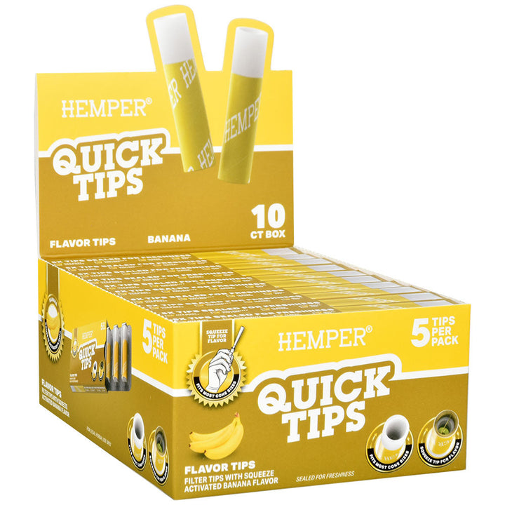 Hemper Quick Tips - 5pk - 10PC DISPLAY - Headshop.com
