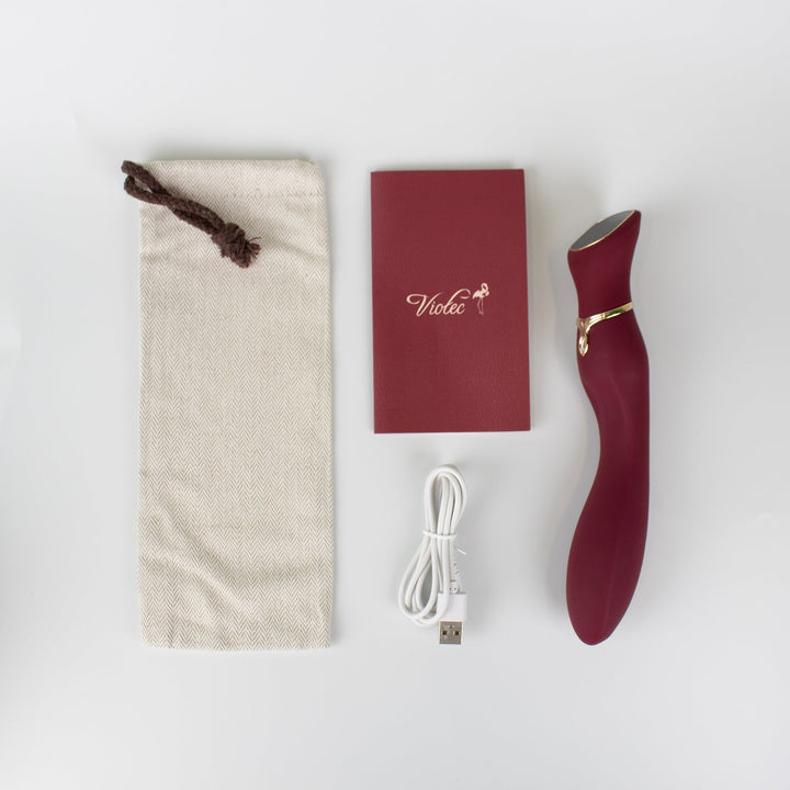 Chance Touch Screen G-Spot Vibrator in Wine - Headshop.com