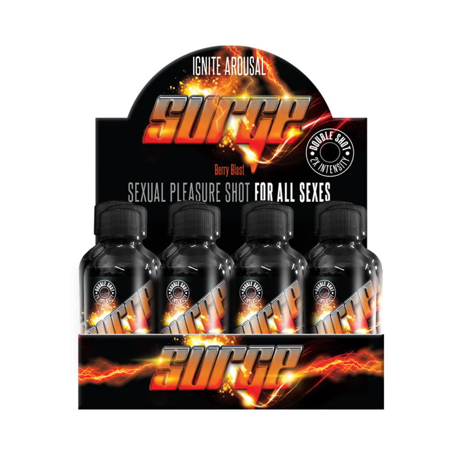Surge Liquid For All Enhancement Shot 2 oz. 12-Piece Display - Headshop.com