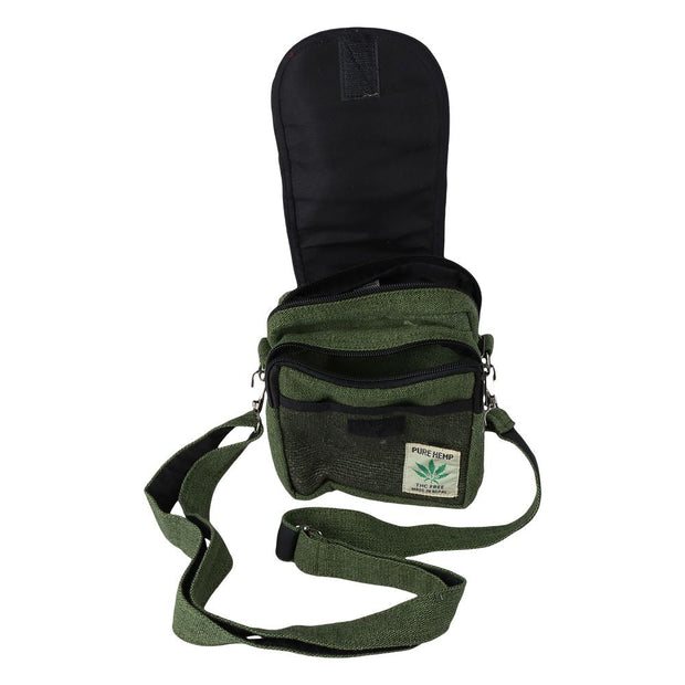 Himalayan Hemp Passport Bag - 8" x 6" / Colors Vary - Headshop.com