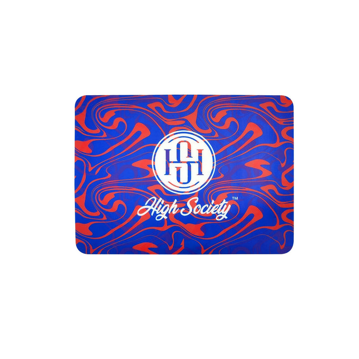 High Society Rectangle Dab Mat - Blurberry - Headshop.com