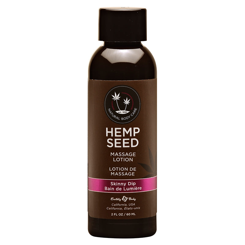 Earthly Body Massage Lotion Skinny Dip 2oz - Headshop.com